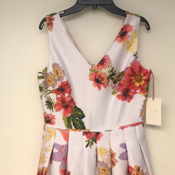 NWT! Alex Marie 🌼 Selina Floral Flare Dress - Picture 6 of 7